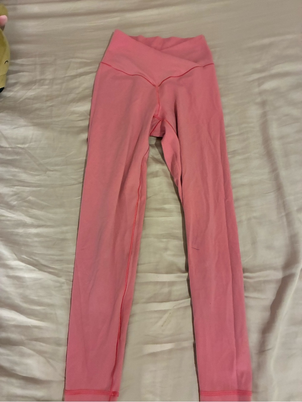 aerie Pink High-Waist crossover women’s Leggings